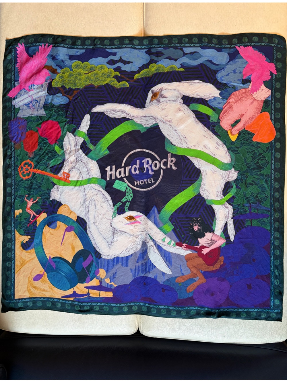 Hard Rock Hotel Colorful Scarf